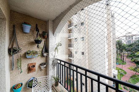 Varanda de apartamento à venda com 3 quartos, 68m² em Sítio da Figueira, São Paulo