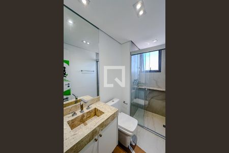 Banheiro da Suíte de apartamento à venda com 2 quartos, 56m² em Ipiranga, São Paulo