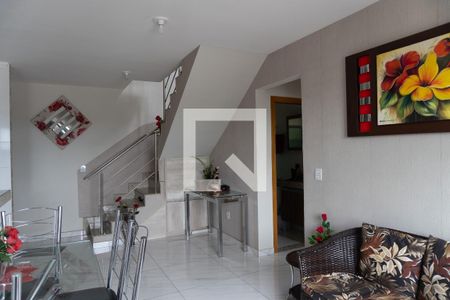 Sala de apartamento à venda com 3 quartos, 125m² em Arvoredo, Contagem