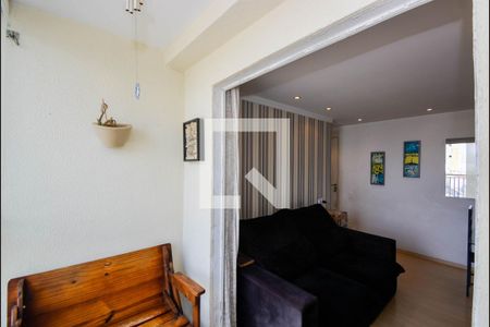 Varanda da Sala de apartamento à venda com 2 quartos, 54m² em Vila Endres, Guarulhos