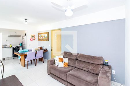 Sala de apartamento para alugar com 2 quartos, 62m² em Ipiranga, Belo Horizonte