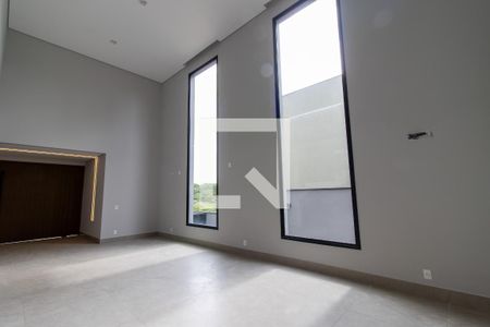 Sala de casa de condomínio para alugar com 3 quartos, 462m² em Loteamento Parque das Sapucaias, Campinas