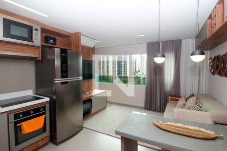 Cozinha de apartamento para alugar com 1 quarto, 40m² em Funcionários, Belo Horizonte