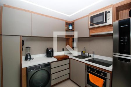 Cozinha de apartamento para alugar com 1 quarto, 40m² em Funcionários, Belo Horizonte