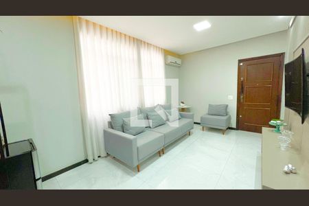 Sala de apartamento à venda com 4 quartos, 122m² em Sion, Belo Horizonte