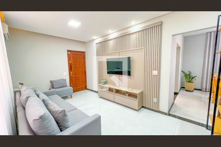 Sala de apartamento à venda com 4 quartos, 122m² em Sion, Belo Horizonte