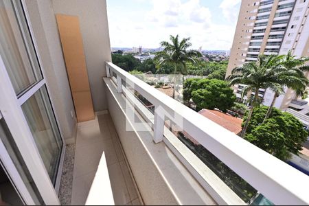  Varanda da Sala de apartamento para alugar com 1 quarto, 53m² em Setor Marista, Goiânia