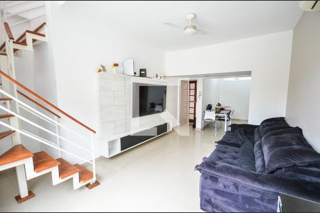 Sala de casa à venda com 3 quartos, 153m² em Tijuca, Rio de Janeiro