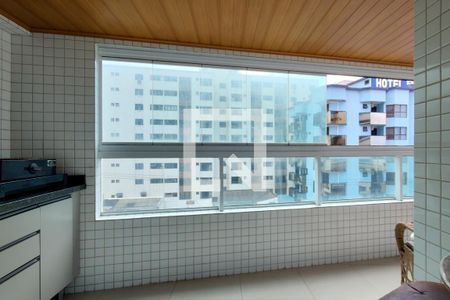 Sacada de apartamento para alugar com 2 quartos, 88m² em Guilhermina, Praia Grande