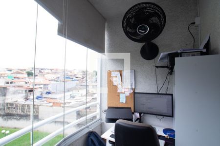 Varanda Sala de apartamento para alugar com 2 quartos, 62m² em Jardim Testae, Guarulhos