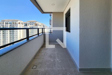 Varanda de apartamento à venda com 3 quartos, 75m² em Centro, São Bernardo do Campo