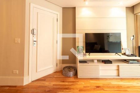 Sala de apartamento à venda com 2 quartos, 112m² em Paraíso do Morumbi, São Paulo