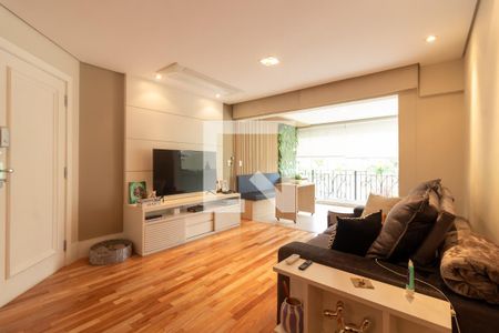 Sala de apartamento à venda com 2 quartos, 112m² em Paraíso do Morumbi, São Paulo