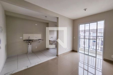 Sala  de apartamento para alugar com 2 quartos, 48m² em Parque Itamarati, Jacareí