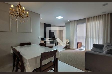 Sala de apartamento à venda com 2 quartos, 66m² em Vila Metalúrgica, Santo André