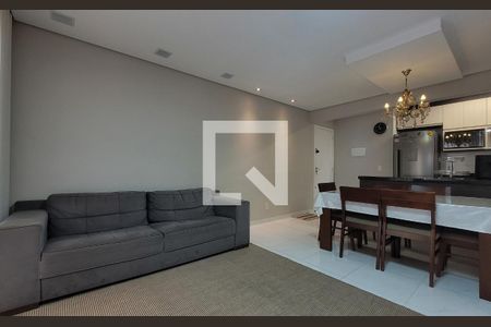 Sala de apartamento à venda com 2 quartos, 66m² em Vila Metalúrgica, Santo André