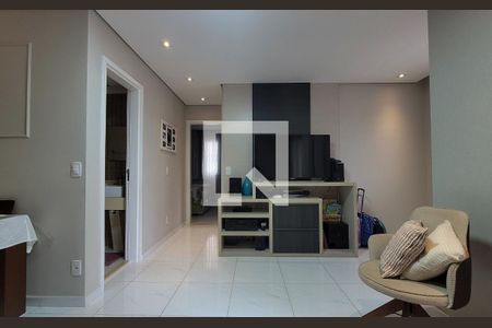 Sala de apartamento à venda com 2 quartos, 66m² em Vila Metalúrgica, Santo André