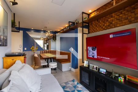 Sala de apartamento à venda com 2 quartos, 61m² em Taquaral, Campinas