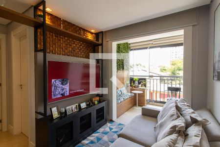 Sala de apartamento à venda com 2 quartos, 61m² em Taquaral, Campinas