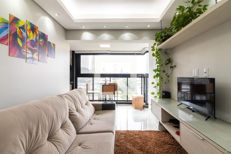 Sala de Estar de apartamento à venda com 2 quartos, 55m² em Vila Ester (zona Norte), São Paulo