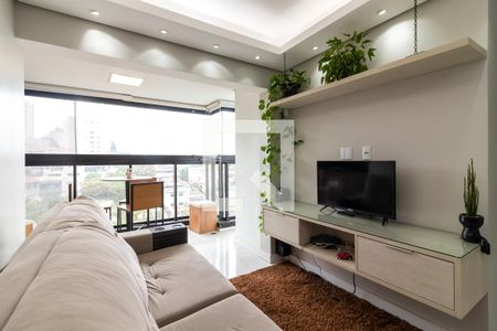 Sala de Estar de apartamento à venda com 2 quartos, 55m² em Vila Ester (zona Norte), São Paulo