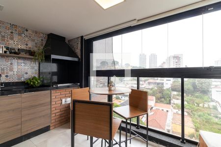 Varanda Gourmet de apartamento à venda com 2 quartos, 55m² em Vila Ester (zona Norte), São Paulo