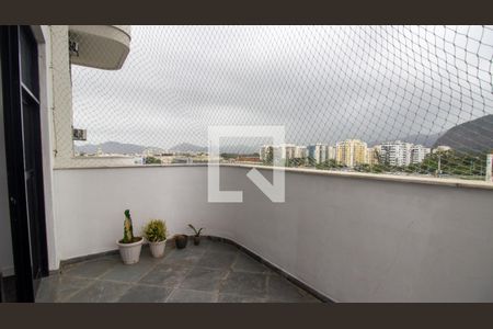 Varanda de apartamento para alugar com 2 quartos, 74m² em Recreio dos Bandeirantes, Rio de Janeiro