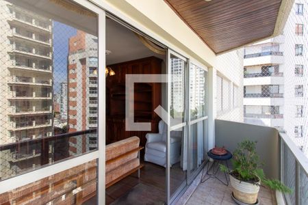 Varanda de apartamento à venda com 3 quartos, 157m² em Perdizes, São Paulo