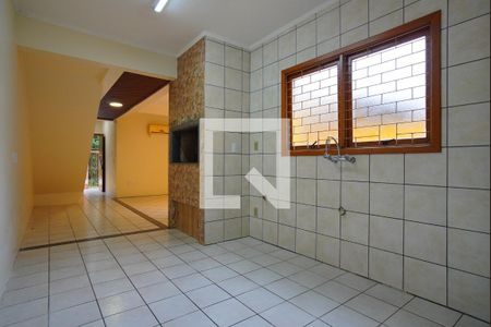 Cozinha de casa à venda com 3 quartos, 159m² em Parque Santa Fé, Porto Alegre