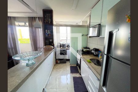 Cozinha de apartamento para alugar com 2 quartos, 57m² em Jk, Contagem