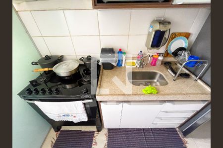 Cozinha de apartamento para alugar com 2 quartos, 57m² em Jk, Contagem