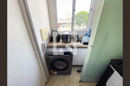 Cozinha de apartamento para alugar com 2 quartos, 57m² em Jk, Contagem