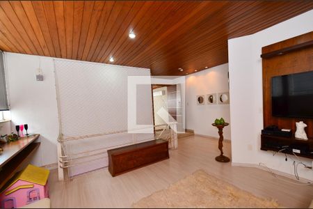 Sala cobertura de apartamento à venda com 3 quartos, 140m² em União, Belo Horizonte