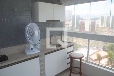 Varanda gourmet de apartamento para alugar com 1 quarto, 45m² em Armação, Salvador