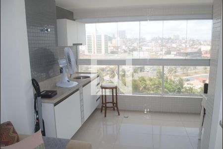 Varanda gourmet de apartamento para alugar com 1 quarto, 45m² em Armação, Salvador