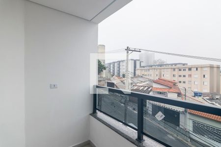 Varanda da Sala de apartamento para alugar com 2 quartos, 122m² em Vila Bela Vista, Santo André