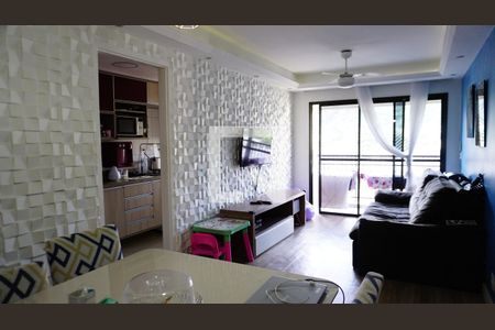 Sala de apartamento à venda com 3 quartos, 85m² em Taquara, Rio de Janeiro