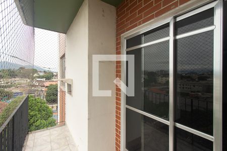 Varanda da Sala de apartamento para alugar com 2 quartos, 70m² em Campo Grande, Rio de Janeiro