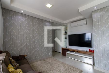 Sala de apartamento à venda com 2 quartos, 74m² em Fazenda Santa Cândida, Campinas