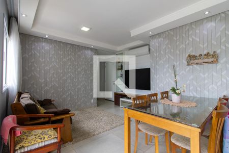 Sala de apartamento à venda com 2 quartos, 74m² em Fazenda Santa Cândida, Campinas