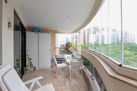 Varanda Sala de apartamento para alugar com 2 quartos, 85m² em Barra da Tijuca, Rio de Janeiro