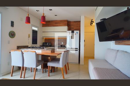 Cozinha de kitnet/studio para alugar com 1 quarto, 92m² em Campeche, Florianópolis