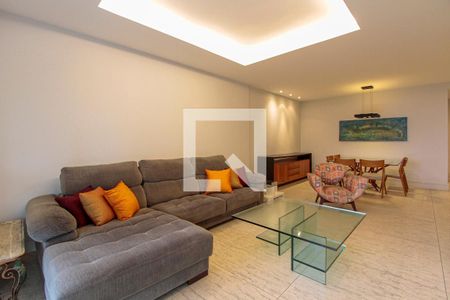 Sala de apartamento para alugar com 4 quartos, 205m² em Barra da Tijuca, Rio de Janeiro