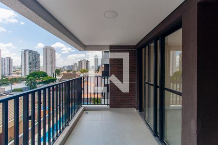 Varanda da Sala de apartamento para alugar com 2 quartos, 53m² em Parque da Vila Prudente, São Paulo