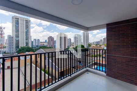 Varanda da Sala de apartamento para alugar com 2 quartos, 53m² em Parque da Vila Prudente, São Paulo