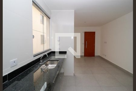 Cozinha de apartamento à venda com 2 quartos, 58m² em Padre Eustáquio, Belo Horizonte