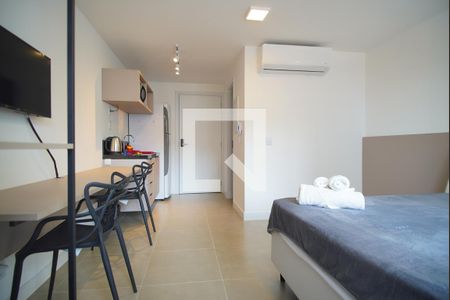 Quarto - Sala de kitnet/studio para alugar com 1 quarto, 25m² em Bela Vista, Porto Alegre