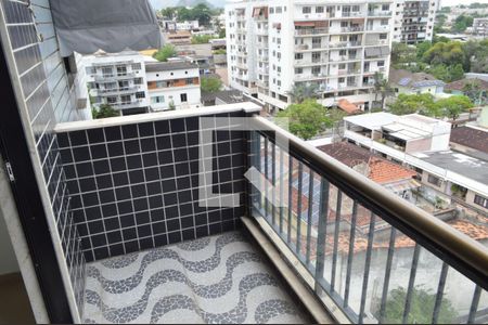 Varanda de apartamento para alugar com 2 quartos, 82m² em Taquara, Rio de Janeiro