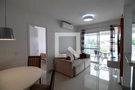 Sala de apartamento à venda com 1 quarto, 50m² em Vila Cordeiro, São Paulo