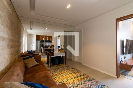 Sala de apartamento à venda com 3 quartos, 136m² em Ponte Preta, Campinas